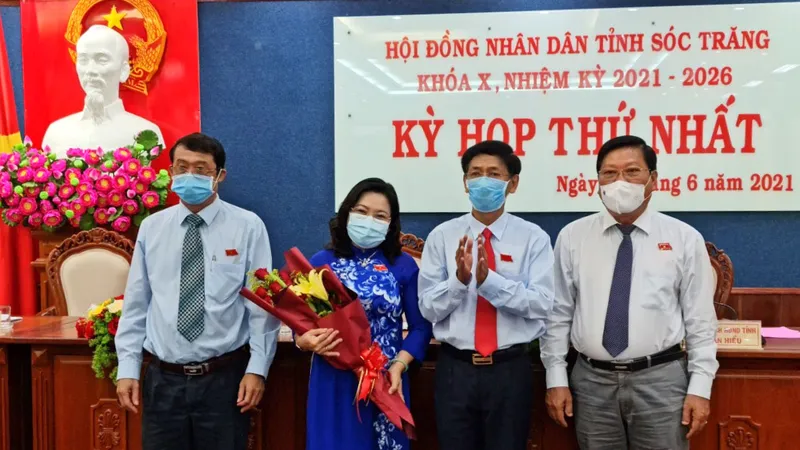 Bà Hồ Thị Cẩm Đào được bầu làm Chủ tịch HĐND tỉnh Sóc Trăng