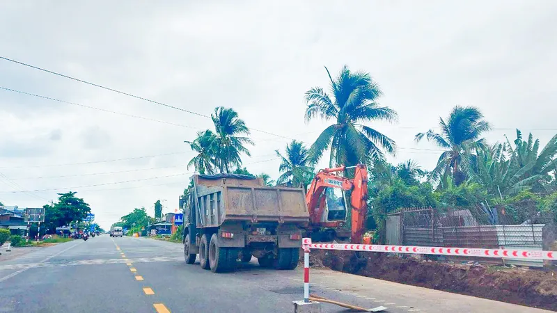 Nỗ lực có mặt bằng sạch tại dự án nâng cấp Quốc lộ 1A đoạn Ngã Bảy – Châu Thành