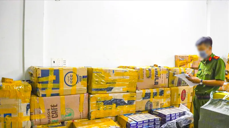 Triệt phá đường dây mua bán thuốc lá lậu liên tỉnh thành