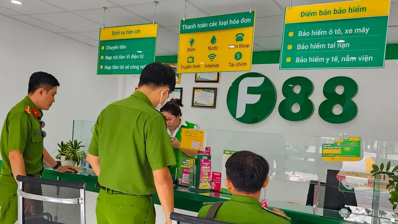 Kiểm tra hàng loạt điểm giao dịch, chi nhánh Công ty F88 tại ĐBSCL