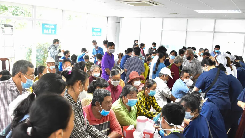 Sóc Trăng khám, điều trị miễn phí cho hơn 4.000 người nghèo
