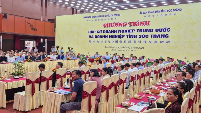 Kết nối hợp tác giữa doanh nghiệp Trung Quốc và Sóc Trăng