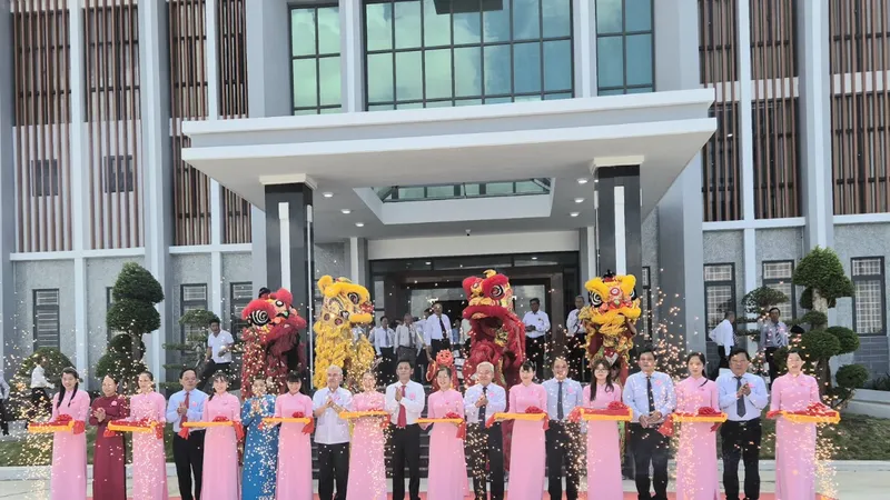 Sóc Trăng: Khánh thành Khu hành chính huyện Mỹ Xuyên