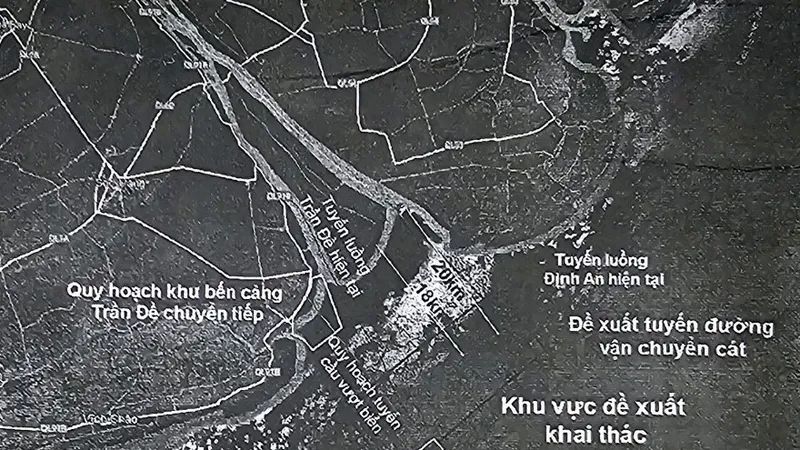 Chính thức giao khu vực biển 99,95ha để khai thác cát phục vụ cao tốc