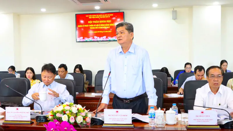 Tìm mô hình quản lý phát triển xã hội phù hợp ở vùng ĐBSCL