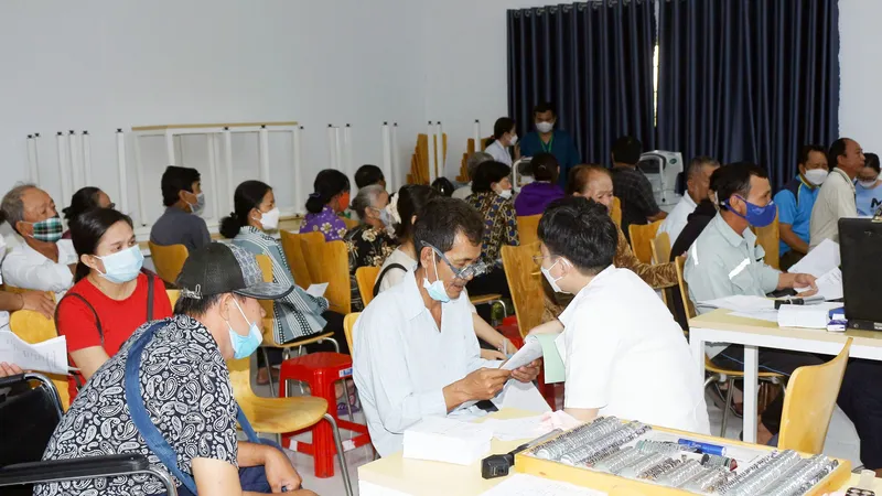 Trường Đại học Cửu Long triển khai chương trình khám, chữa bệnh và phát thuốc miễn phí