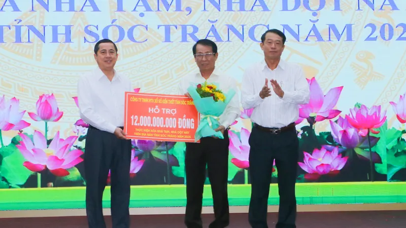 Sóc Trăng phát động đóng góp xóa nhà tạm nhà dột nát