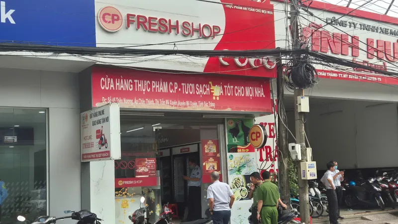 Cửa hàng CP Fresh Shop tại huyện Mỹ Xuyên, tỉnh Sóc Trăng