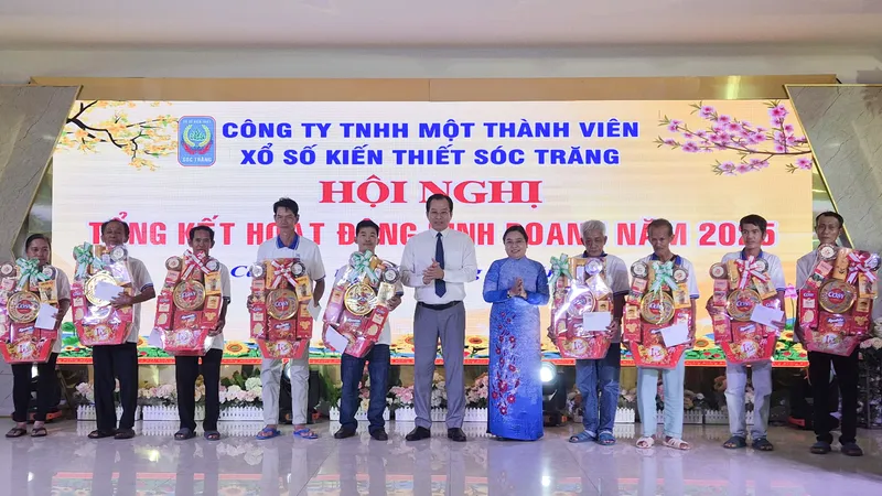 Công ty XSKT Sóc Trăng nộp ngân sách hơn 2.321 tỷ đồng trong năm 2025