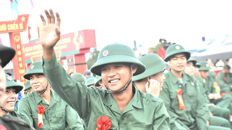 Cần Thơ, An Giang tổ chức Lễ giao nhận quân năm 2026