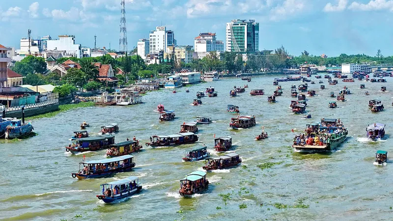Cần Thơ: Khai thác lợi thế để phát triển du lịch đường sông