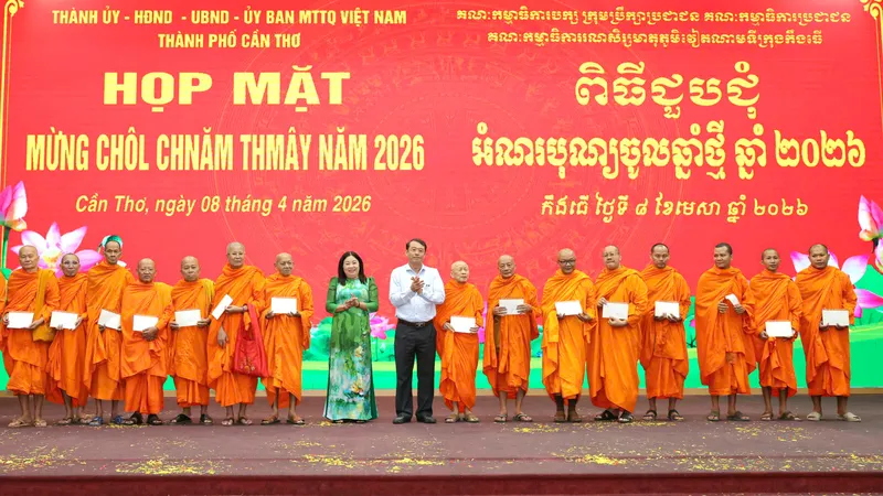 TP Cần Thơ có hơn 9.500 đảng viên là đồng bào Khmer