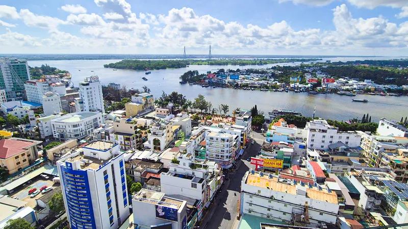 Đoàn kết để phát triển hành lang đô thị Mekong xanh, bền vững