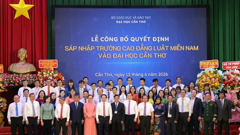 Trường Cao đẳng Luật miền Nam sáp nhập vào Đại học Cần Thơ