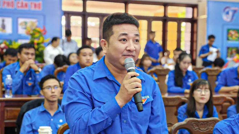Thanh niên TP Cần Thơ bày tỏ các ý kiến, kiến nghị