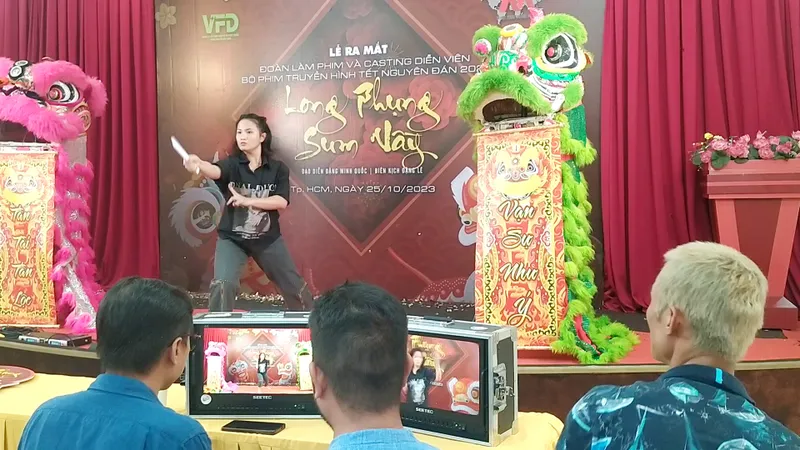 Phim truyền hình Tết khắc họa nghề múa lân sư rồng 