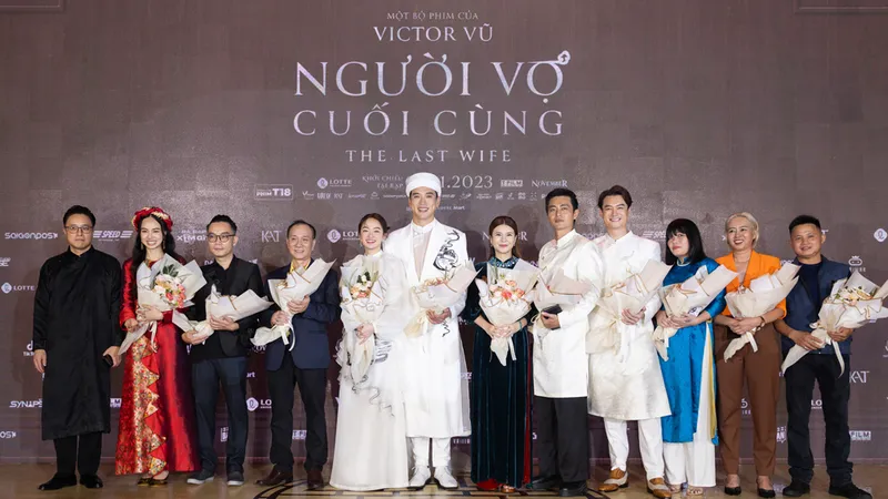 Phim Người vợ cuối cùng hút dàn sao hạng A trong buổi ra mắt