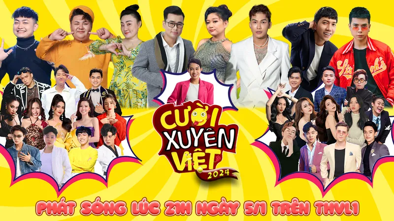 Cười xuyên Việt 2024 quy tụ toàn quán quân, á quân