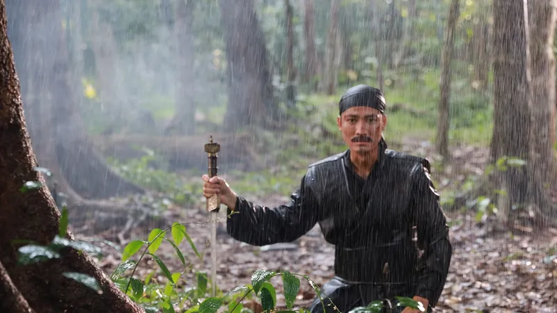 Đoàn phim “Miền quên lãng” ám ảnh cảnh chạy mưa khi quay phim