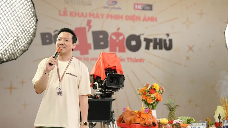 Trấn Thành khai máy phim Tết 2025