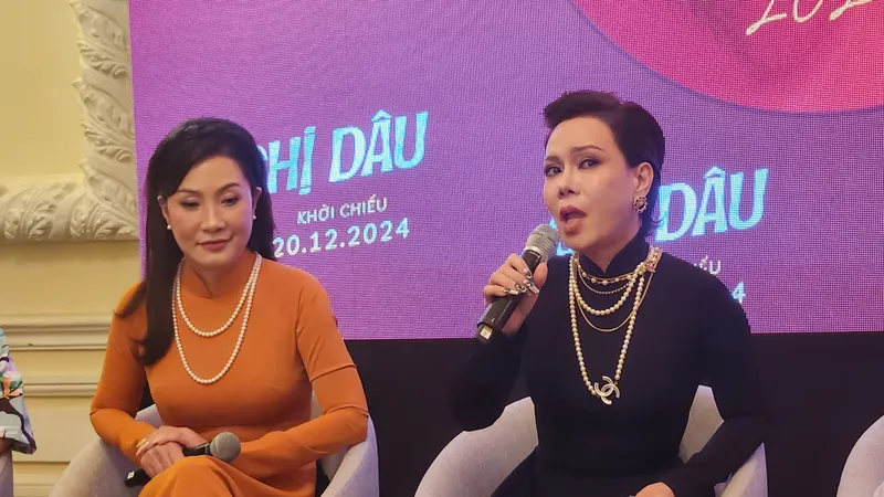 Hai nữ nghệ sĩ dành cho nhau nhiều lời động viên tình cảm