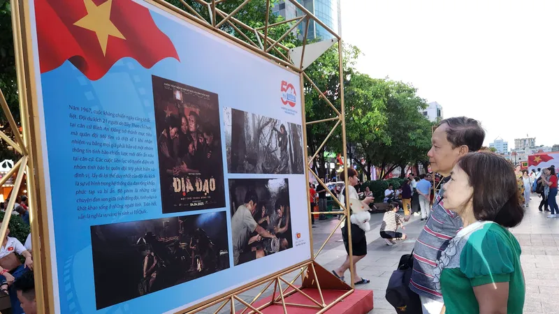Khai mạc triển lãm, chiếu phim “Âm vang Đại thắng mùa Xuân 1975 trong điện ảnh”