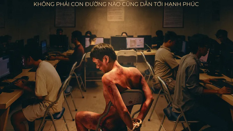 Phim "Thiên đường máu" hé lộ hình ảnh đầu tiên, cảnh báo nạn lừa đảo lao động