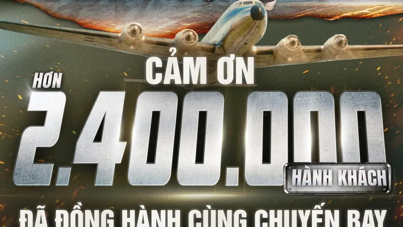 Vượt 200 tỷ đồng, "Tử chiến trên không" bán ra hơn 2,4 triệu vé