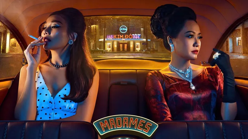 Hồng Ánh - Thanh Hằng "đối đầu" trong Madames Thanh Sắc
