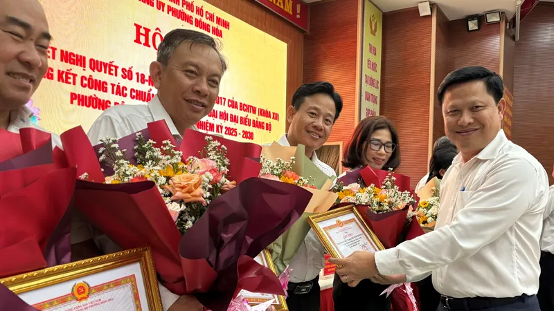 Phường Đông Hòa (TPHCM): 9 tháng, thu ngân sách đạt gần 130% dự toán