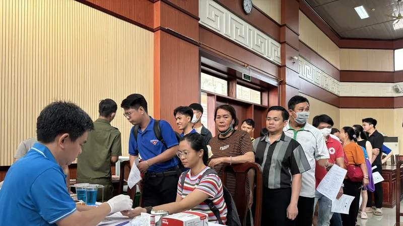 Một giọt máu cho đi, một cuộc đời ở lại