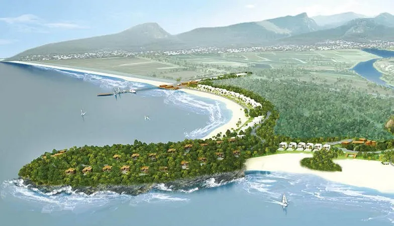 Phối cảnh dự án Lancaster Nam O Resort