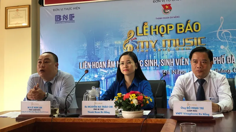 Họp báo công bố chương trình Liên hoan âm nhạc Học sinh – Sinh viên thành phố Đà Nẵng “My Music – Tỏa sáng đam mê” năm 2019