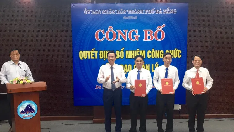 Đà Nẵng bổ nhiệm 3 Phó Giám đốc Sở Nội Vụ, Tài chính và NN-PTNT