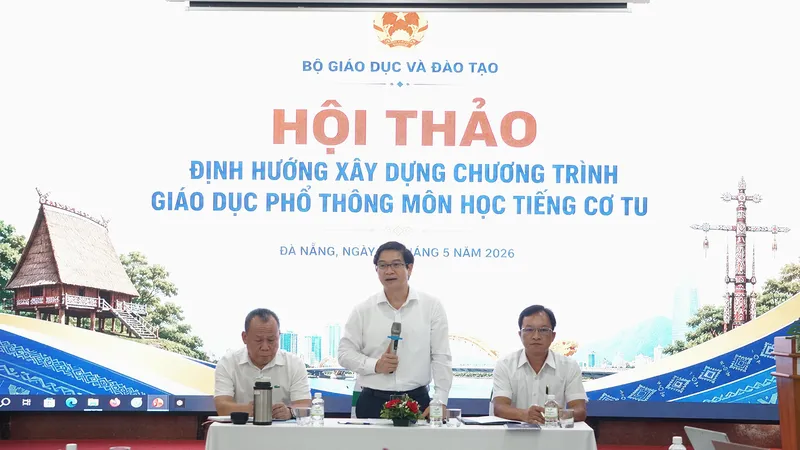 Gìn giữ hồn cốt dân tộc qua việc chuẩn hóa và dạy học tiếng Cơ Tu
