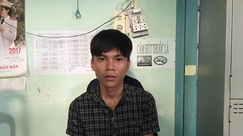 Cơ quan công an đang tạm giữ Nguyễn Mạnh Cường để điều tra về hành vi hiếp dâm trẻ em. Ảnh CÔNG HOAN.