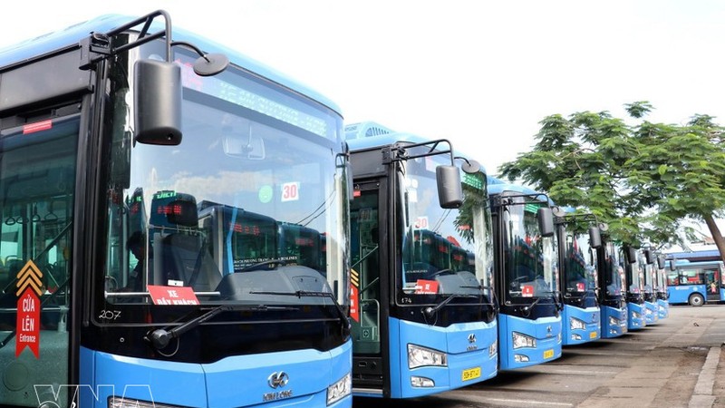 3月15日选举日，胡志明市地铁和公交实行免费政策