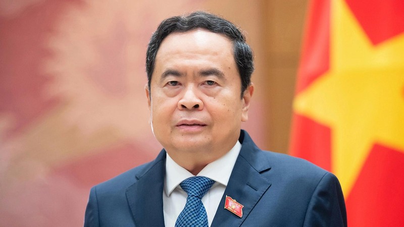 越南国会主席陈青敏。图：嘉欣