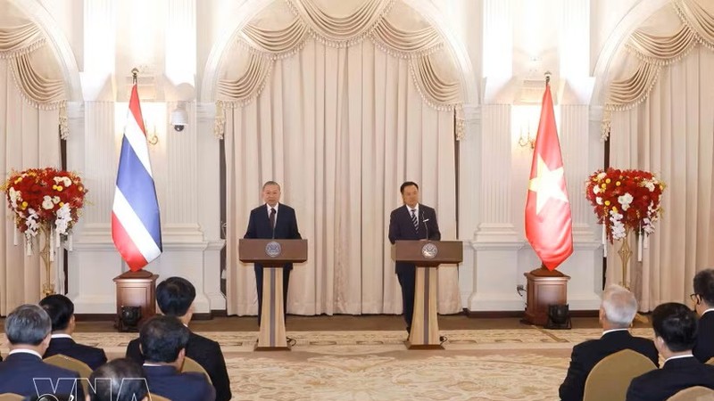 越南共产党中央总书记、国家主席苏林：越南与泰国将推动潜力领域的合作