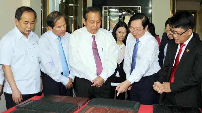 Giới thiệu di sản Mộc bản triều Nguyễn với cộng đồng quốc tế