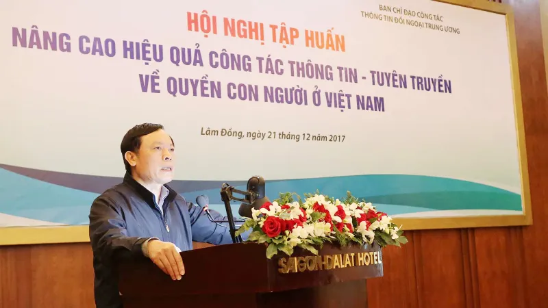 Nâng cao hiệu quả công tác thông tin, tuyên truyền về quyền con người ở Việt Nam