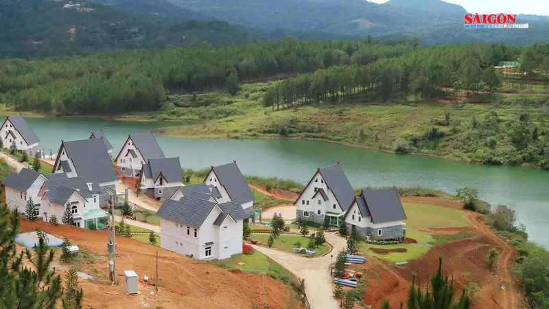 Khu nghỉ dưỡng cao cấp tại Đà Lạt tự ý san ủi 3ha đất trái phép