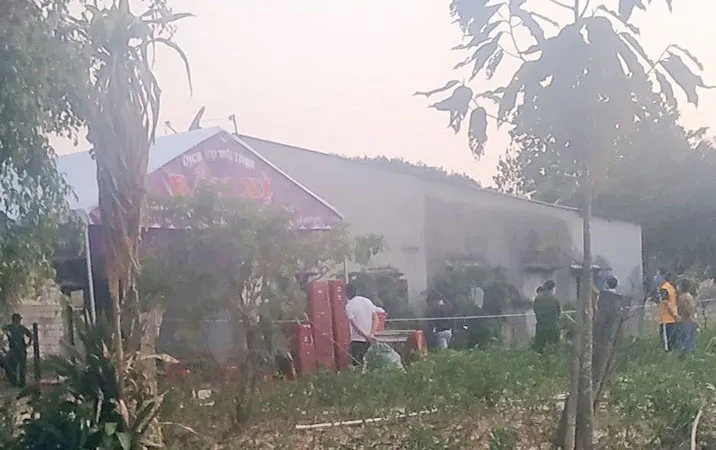 Căn nhà xảy ra vụ việc 