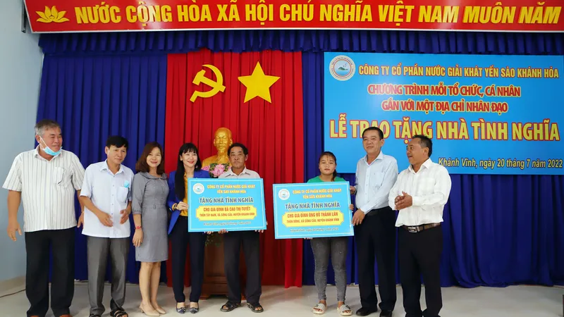 Xây nhà tình thương cho đồng bào nghèo miền núi ở Khánh Hòa