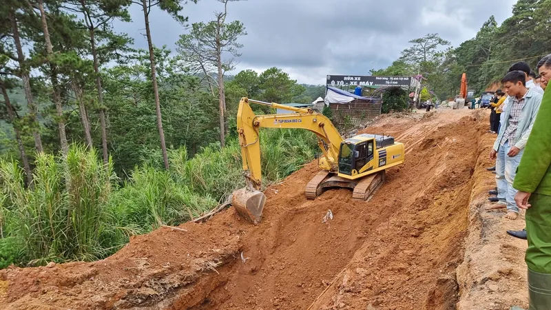 Vụ sạt lở thi công đèo Prenn: Nạn nhân còn lại tử vong