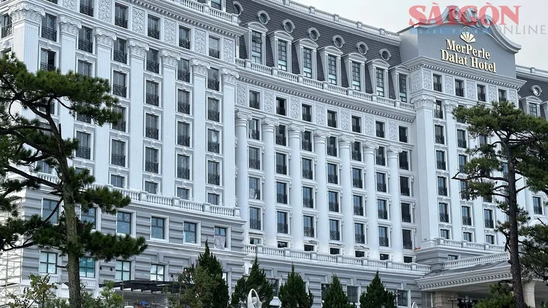 Xây sai phép hơn 4.450m², chủ công trình Merperle Dalat Hotel bị phạt 110 triệu đồng