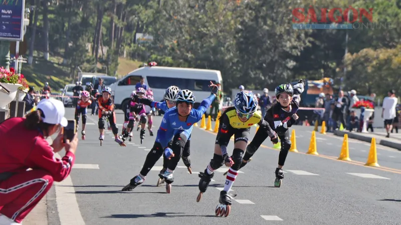 350 VĐV dự giải đua Roller Sports các đội mạnh quốc gia