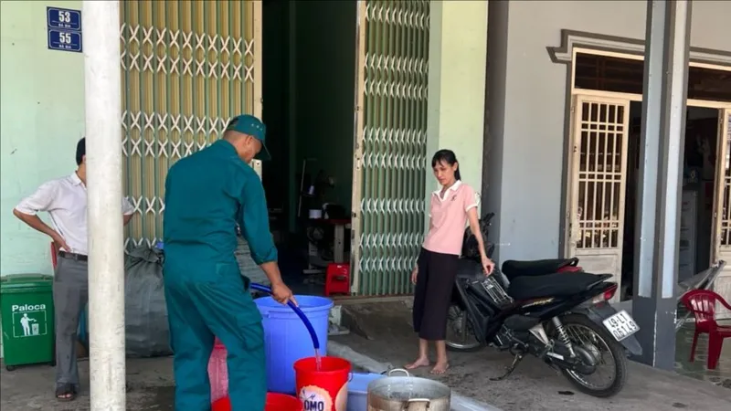 Tiếp nước cho Nhà máy nước Đạ Huoai hoạt động trở lại