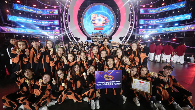 Sôi động đêm chung kết Dalat Best Dance Crew 2024