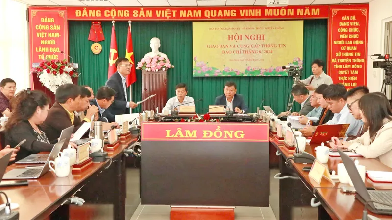 Lâm Đồng: Phản hồi cho báo chí không quá 2 ngày sau khi tiếp nhận thông tin
